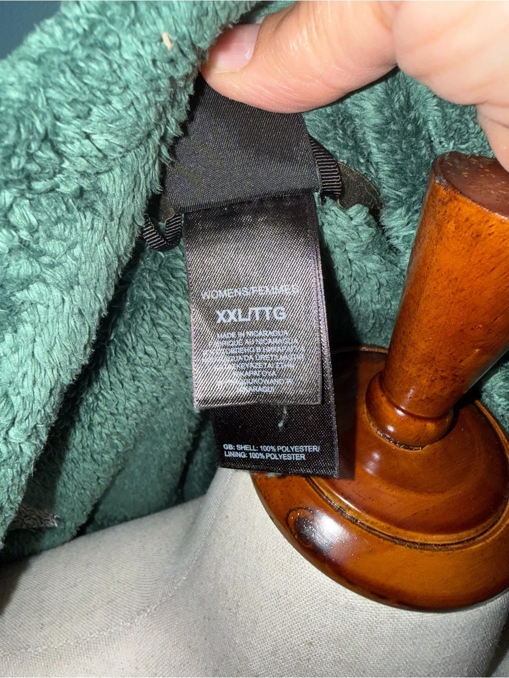 The North Face plush teddy